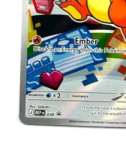 Charmander 038 Pokemon Card Near Mint NM ME Promo - Image 5