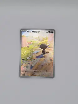Pokemon TCG Paldean Wooper - Foil - ME02: Phantasmal Flames (PFL) - Image 1