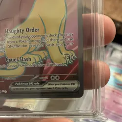 Pokemon Team Rocket's Persian ex 219/182 Destined Rivals Ultra Rare Holo TAG 10 - Image 5