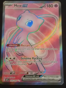 Mew Ex 193/165 FA 151 Englisch NM Pokemon - Image 1