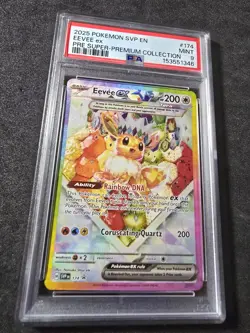 Eevee EX #174 Black Star Promo - Pokemon (2025) SVP PSA MINT 9!💎💎💎 - Image 2