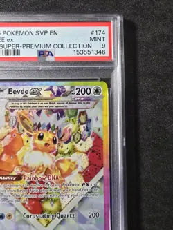 Eevee EX #174 Black Star Promo - Pokemon (2025) SVP PSA MINT 9!💎💎💎 - Image 5