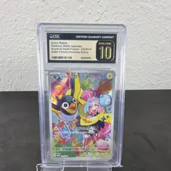 Pokemon Company CGC 10 Pristine Iono's Wattrel 232/SV-P JP 2025 Holo Promo - Image 1
