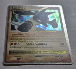 Nintendo Pokemon TCG Lucario LV.X DP12 Pokemon Promos Holo Promo 110 HP ENG - Image 2