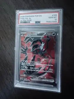 2026 Pokemon Perfect Order English Yveltal Ex Psa10 - Image 1