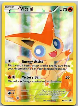 Victini XY117 Holo Promo XY Promo Pokemon - Image 1