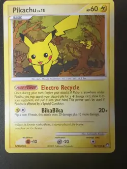 Pikachu 94/123 Mysterious Treasures Pokemon MP Non Holo - Image 1
