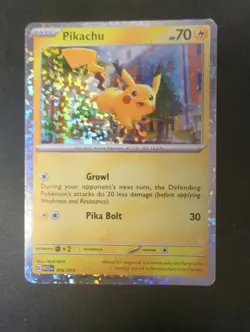 Pikachu 006/015 holo Promo McDonald's Collection 2023 Pokemon Moderately Played - Image 1