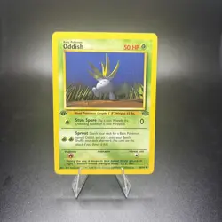 Oddish 1st Edition Common 1999 Pokemon Jungle Set 58/64 NM -j - Image 1