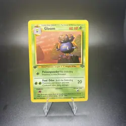 Pokemon Card Gloom 37/64 - NM - 1999 1st Edition Jungle - Uncommon Near Mint -j - Image 1