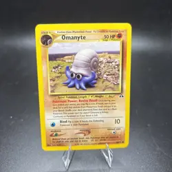 Pokemon - Omanyte - Pokemon Vintage Neo Discovery 60/75 - Common - NM -j - Image 1