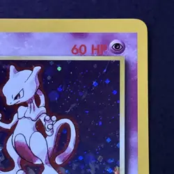 Mewtwo 10/130 Pokemon TCG Base Set 2 Holo Foil Rare Card Lightly Played LP - Image 3