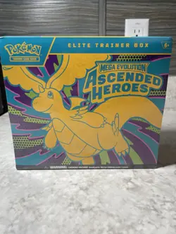 Pokemon TCG Mega Evolution Ascended Heroes Elite Trainer Box -Tear in plastic - Image 1