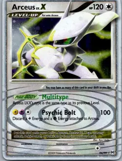 Arceus LV.X 96/99 Arceus Set - Pokemon Card Diamond & Pearl Era - Image 1