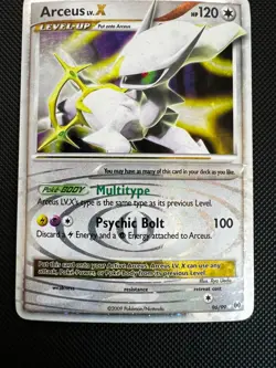 Arceus LV.X 96/99 Arceus Set - Pokemon Card Diamond & Pearl Era - Image 3