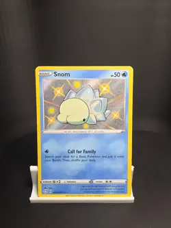 Snom Shiny Holo Rare Shining Fates: Shiny Vault SV033/SV122 NM Pokemon TCG - Image 1