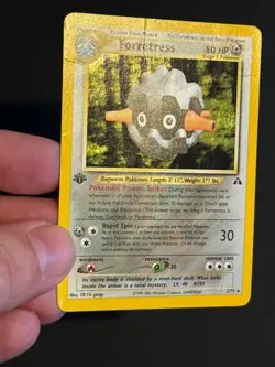 1st Edition Forretress 2/75 Holo Neo Discovery Set Pokemon Card FREE P&P - Image 2