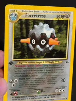 1st Edition Forretress 2/75 Holo Neo Discovery Set Pokemon Card FREE P&P - Image 4