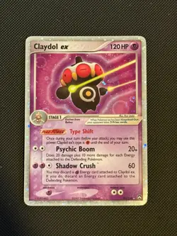 Claydol ex Pokemon Card Holo Ultra Rare EX Power Keepers 93/108 - Image 1