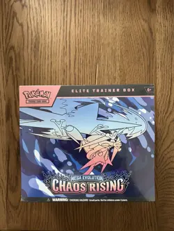 Pokemon TCG: Chaos Rising Elite Trainer Box ETB | Brand New & Sealed ✔ - Image 1