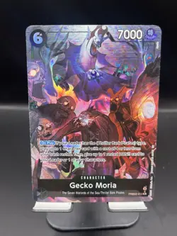 One Piece CCG Gecko Moria Prb02 Alt Art Near Mint - Image 1