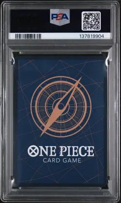 2023 ONE PIECE OP02-PARAMOUNT WAR ALTERNATE ART #120 UTA PSA 10 - Image 2