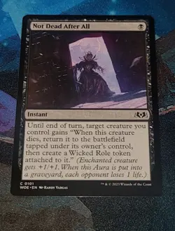 Not Dead After All - Wilds of Eldraine (WOE) - Image 1