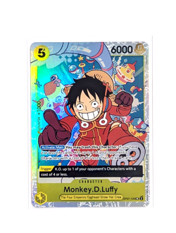Monkey.D.Luffy OP07-109 SR Super Rare ONE PIECE 500 Years in the Future ENGLISH - Image 1