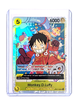 Monkey.D.Luffy OP07-109 SR Super Rare ONE PIECE 500 Years in the Future ENGLISH - Image 3