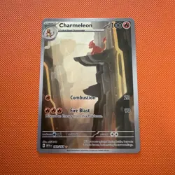 Charmeleon 169/165 - Pokemon TCG - Scarlet & Violet 151 - Illustration Rare NM - Image 2