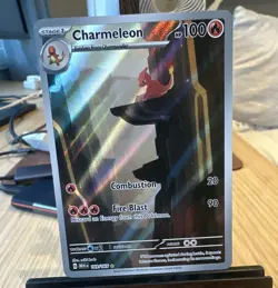 Pokemon TCG Scarlet & Violet 151 Charmeleon 169/165 Holo Illustration Rare EN - Image 1