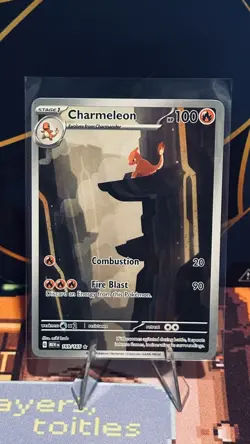 Pokemon TCG Charmeleon Scarlet & Violet-151 169/165 Holo Illustration Rare - Image 1