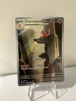 Pokemon TCG Charmeleon Scarlet & Violet-151 169/165 Holo Illustration Rare - Image 1