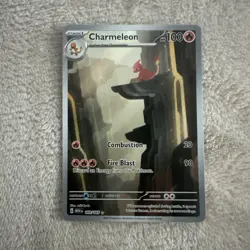 Pokemon TCG Charmeleon Scarlet & Violet-151 169/165 Holo Illustration Rare - Image 1
