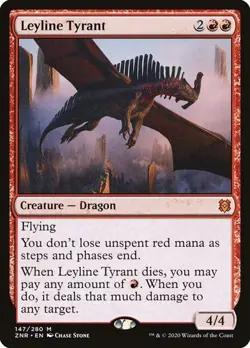 Leyline Tyrant - Mythic - Zendikar Rising ZNR - Magic MTG NM - Image 1