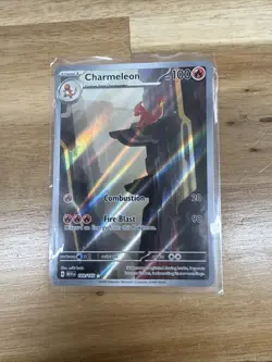 Pokemon TCG Charmeleon Scarlet & Violet-151 169/165 Holo Illustration Rare - Image 1