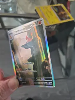 Pokemon TCG Charmeleon 169/165 Scarlet Violet-151 Illustration Rare NM - Image 3