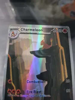 Pokemon TCG Charmeleon 169/165 Scarlet Violet-151 Illustration Rare NM - Image 4