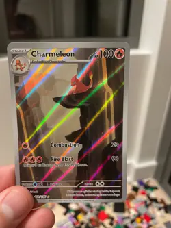 Pokemon TCG Charmeleon Scarlet & Violet-151 169/165 Holo Illustration Rare - Image 5