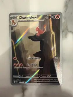 Pokemon TCG Charmeleon Scarlet & Violet-151 169/165 Holo Illustration Rare - Image 1