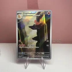 Pokemon TCG Charmeleon Scarlet & Violet-151 169/165 Holo Illustration Rare - Image 1