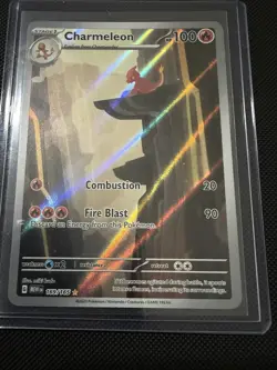 Pokemon TCG Charmeleon Scarlet & Violet-151 169/165 Holo Illustration Rare - Image 3