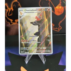 Pokemon TCG Charmeleon 169/165 Sv: Scarlet & Violet 151 Illustration Rare Holo - Image 1