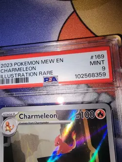 Pokemon TCG Charmeleon 169/165 Scarlet & Violet 151 Illustration Rare PSA 9! - Image 3