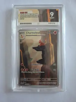 Pokemon TCG Charmeleon 169/165 Scarlet Violet-151 Illustration Rare ACE 9 - Image 1