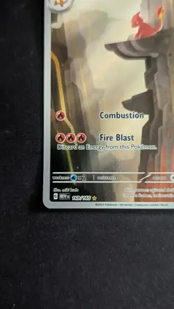 Pokemon TCG Charmeleon 169/165 151 Scarlet and Violet Illustration Rare - Image 4
