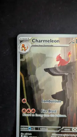 Pokemon TCG Charmeleon 169/165 151 Scarlet and Violet Illustration Rare - Image 5