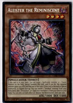 Aleister the Reminiscent cori-en015 1st Edition Secret Rare Yu-Gi-Oh! - Image 1