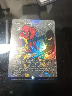 1x Leyline Binding Borderless Foil (Marvel Eternal Legal) - Image 1