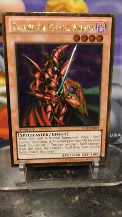 BREAKER THE Magical Warrior YU-GI-OH Gold Border 1st Edit. Foil Card PGLD-EN052 - Image 1